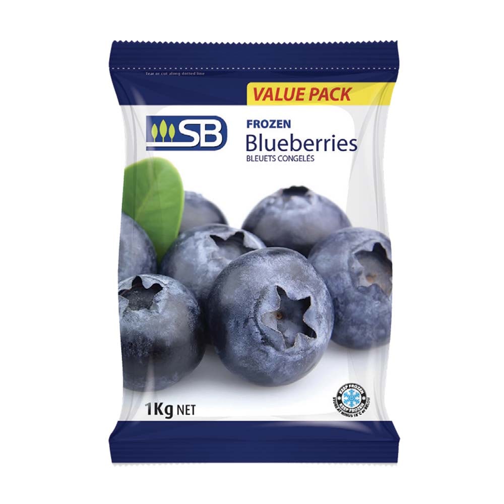 SB Frozen Blueberries 1kg