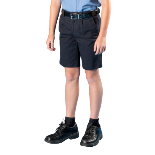 Shorts Junior Navy Elastic Back Size 18