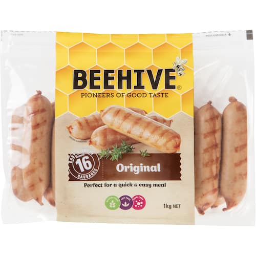 Beehive Original Sausages 1kg
