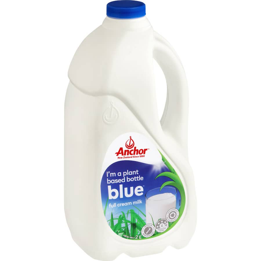 Anchor Blue Milk In Plant Based Bottle 2L