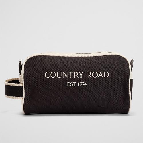 Country Road Wash Bag Black