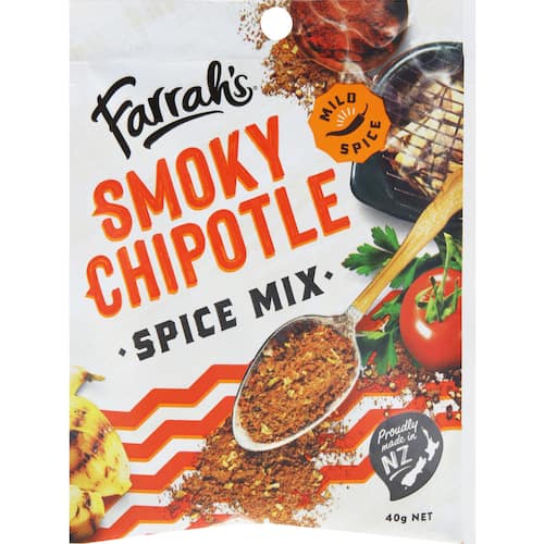 Farrah's Smoky Chipotle Spice Mix 40g