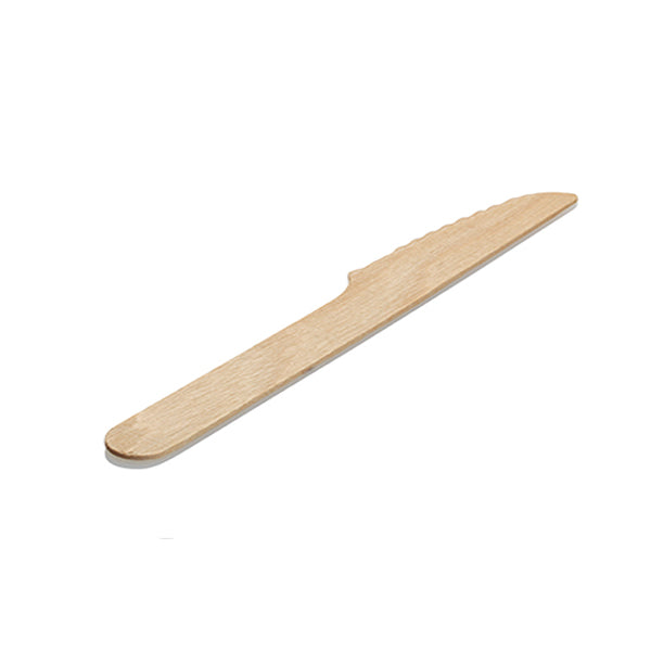 Green Choice Wooden Cutlery No Logo Knife 100pk
