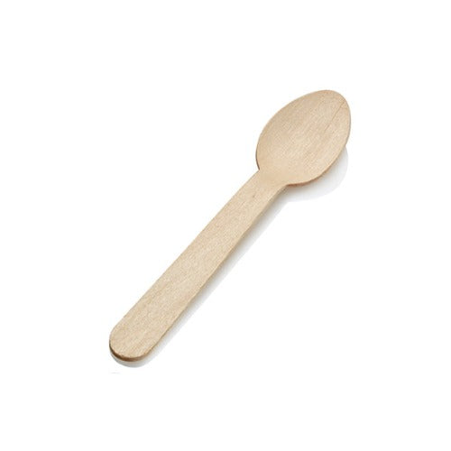 Green Choice Wooden Cutlery No Logo Spoon 100pk