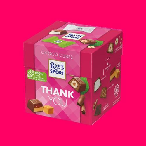 Ritter Sport Choco Cubes Thank You 22pc 176g