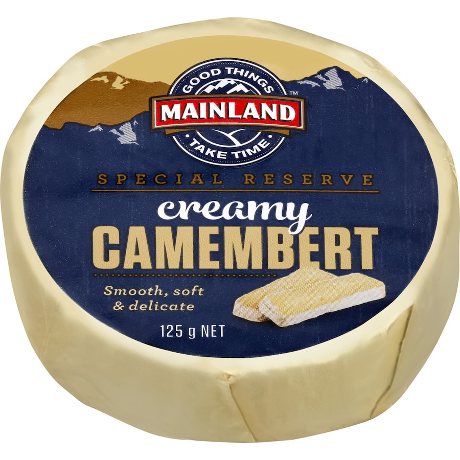 Mainland Special Reserve Creamy Camembert Cheese 125g