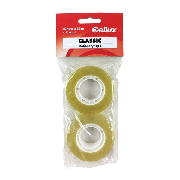 Cellux P1810018 Classic Tape 2-Pack 18mmx33