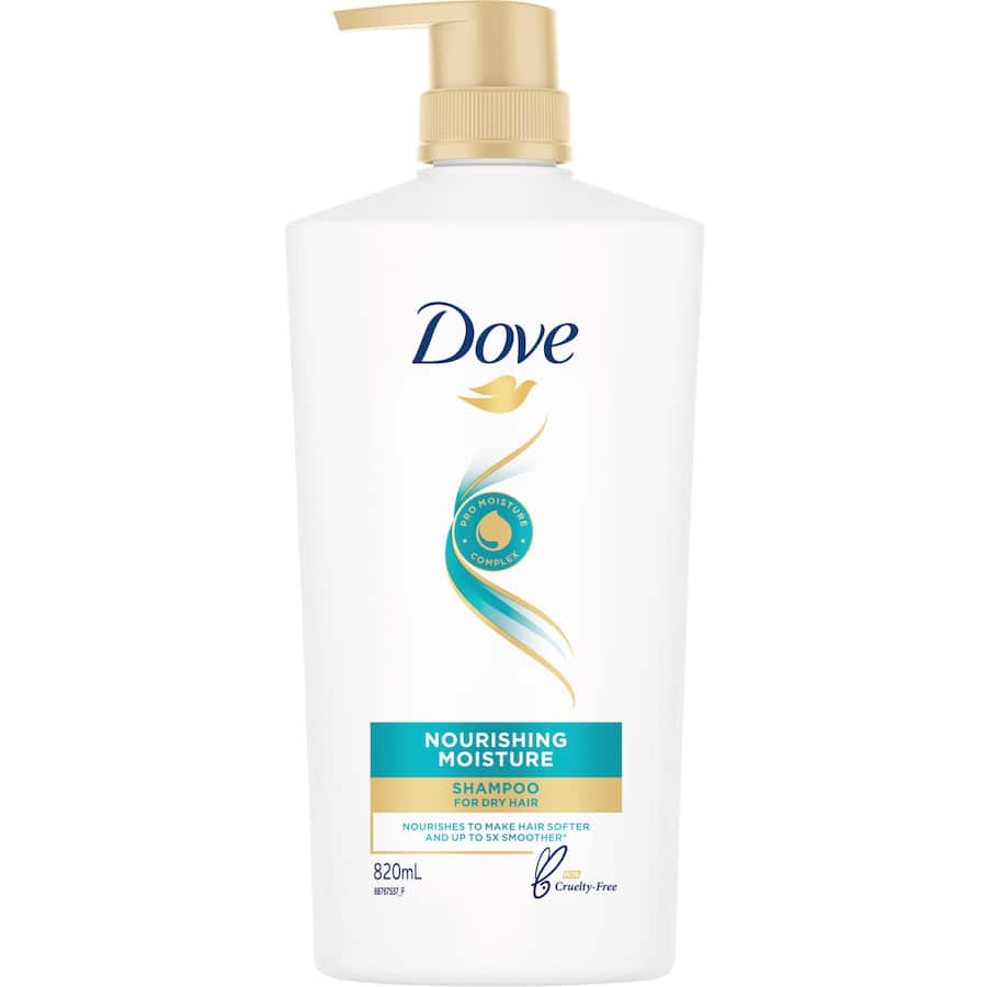 Dove Nourishing Moisture Shampoo 820ml