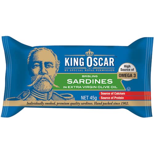 King Oscar Sardines In Olive Oil 45g