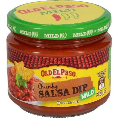 Old El Paso Mild Chunky Salsa Dip 312g