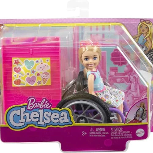 BARBIE CHELSEA & WHEELCHAIR DOLL