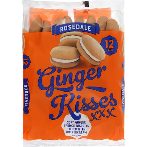 Rosedale Ginger Kisses 8pk