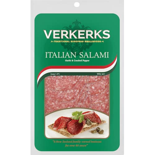 Verkerks Italian Salami 100g