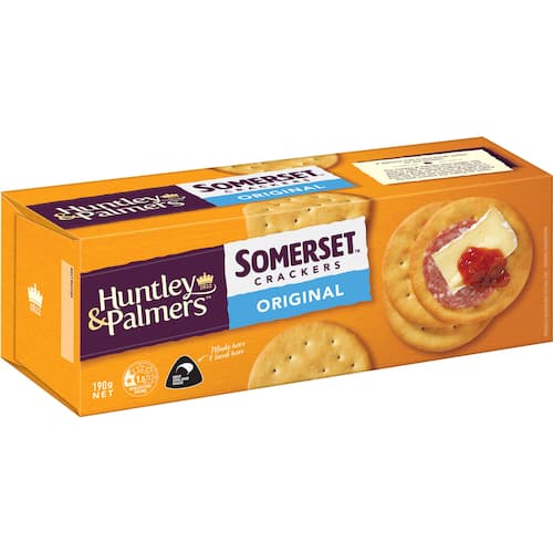 Huntley & Palmers Somerset Crackers 190g