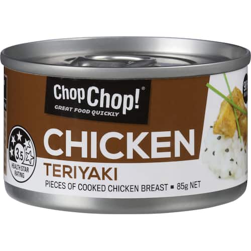Chop Chop Chicken Chunks Teriyaki 85g