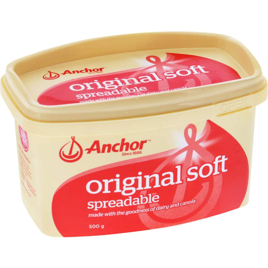 Anchor Original Soft Spreadable Butter 500g