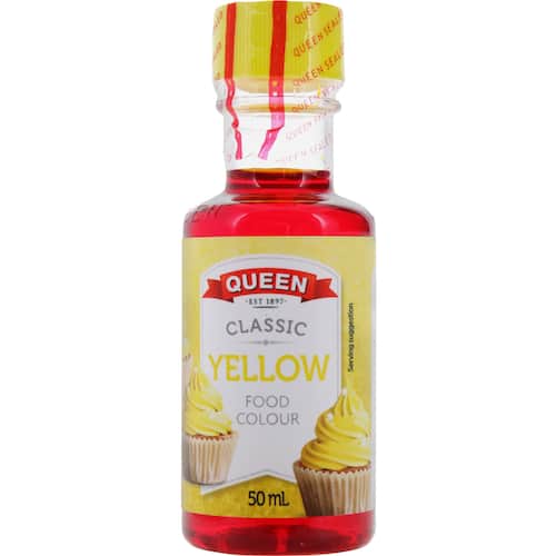 Queen Yellow Food Colour 50ml