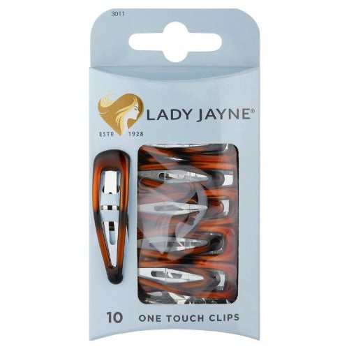 Lady Jayne 3011 Clip One Touch Shell 10 Pack