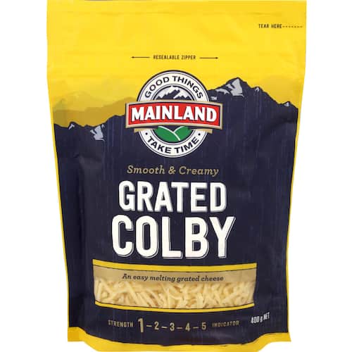 Mainland Colby Grated Cheese 400g