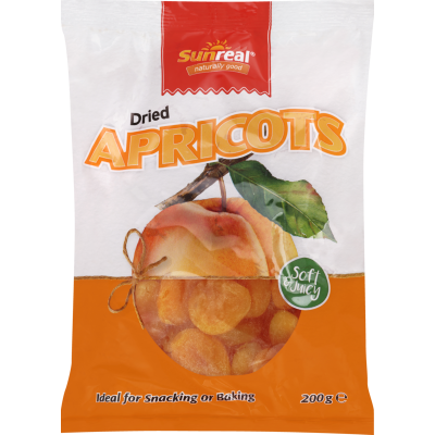 Sunreal Dried Apricots 200g