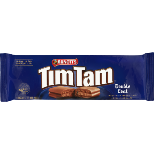 Arnotts Tim Tam Double Coat Biscuits 200g