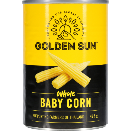 Golden Sun Whole Baby Corn 425g