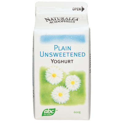 Naturalea Plain Unsweetened Yoghurt 600g