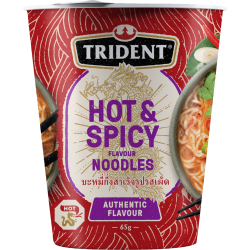 Trident Noodleman Hot & Spicy Instant Noodle Cup 65g