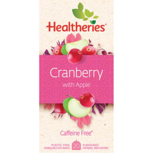 Healtheries Tea Cranberry with Apple 20pk