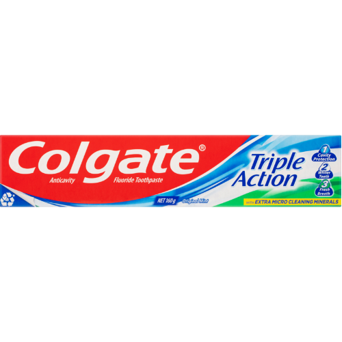 Colgate Toothpaste Triple Action 160g