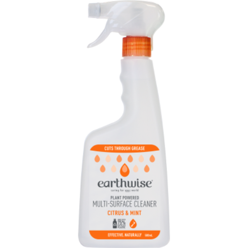 Earthwise Citrus & Mint Multi Surface Cleaner Spray 500ml