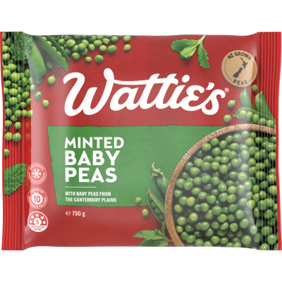 Watties Minted Baby Peas 750g