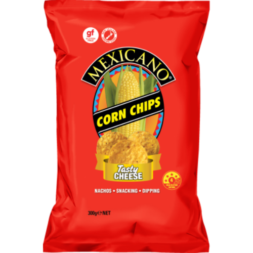 Mexicano Tasty Cheese Corn Chips 300g