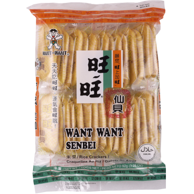 Want Want Senbei Crackers 92g