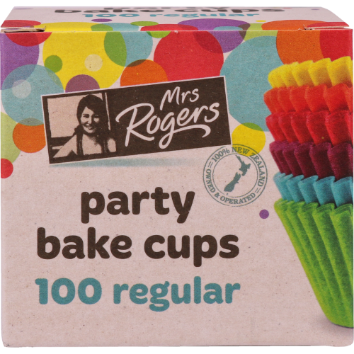 Mrs Rogers Party Regular cups 100s