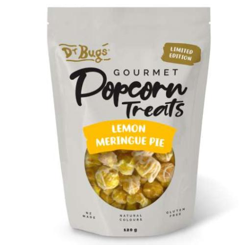 Dr Bugs Lemon Meringue Pie Gourmet Popcorn Treats 120g