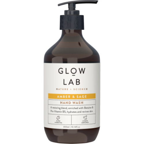 Glow Lab Hand Wash Amber & Sage 300ml