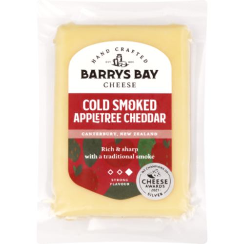 Barrys Bay Coldsmoked Appletree Cheddar 110g