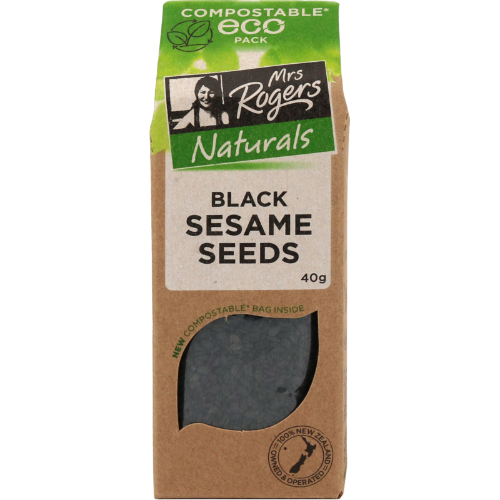 Mrs Rogers Sesame Seeds Black 40g