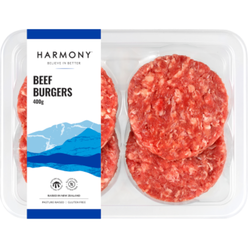 Harmony Beef Burger Patties