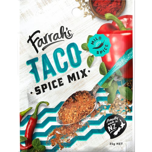 Farrah's Mexican Taco Spice Mix 40g