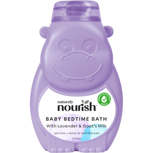 Earthwise Nourish Lavender And Goats Milk Baby Bed Time Bath 275ml