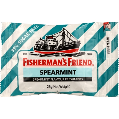 Fishermans Friend Sugar Free Spearmint Flavour Freshmints 25g
