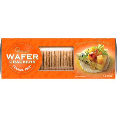 OB Finest Sesame Seed Wafer Crackers 100g