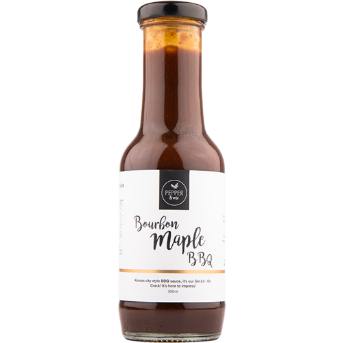 Pepper & Me Bourbon Maple Sauce 300ml