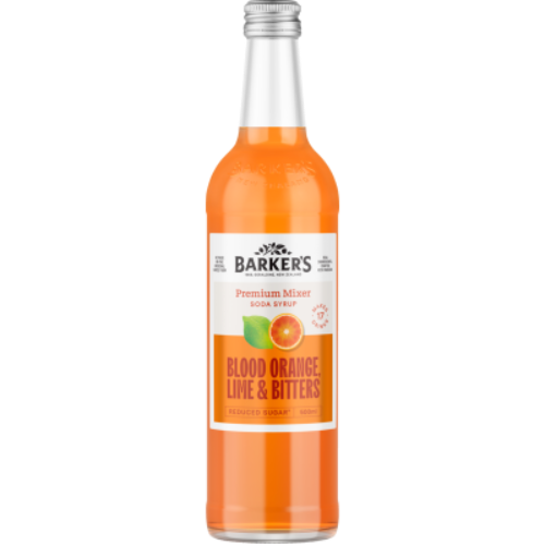 Barkers Blood Orange Lime & Bitters Premium Mixer 500ml