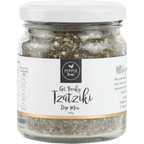 Pepper & Me Get Freaky Tzatziki Dip Mix 60g