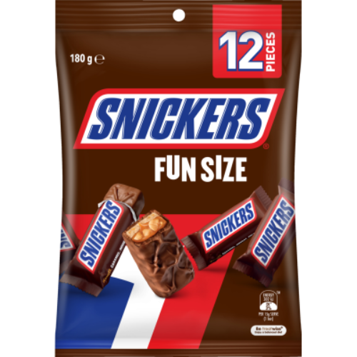 Snickers Funsize Chocolate Bars 12pk