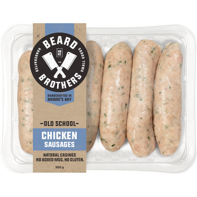 Beard Brothers Old School Chicken Sausages