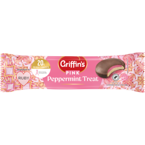 Griffins Pink Peppermint Treat Flavoured Biscuits 200g